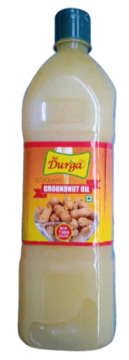 "SRI DURGA COLD PRESSED (MARACHEKKU) OIL 1LTR - GROUNDNUT (PEANUT)"
