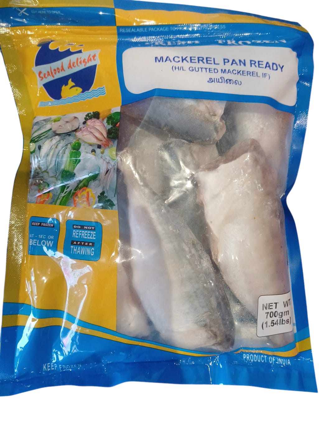 SD INDIAN MACKEREL HL 700G