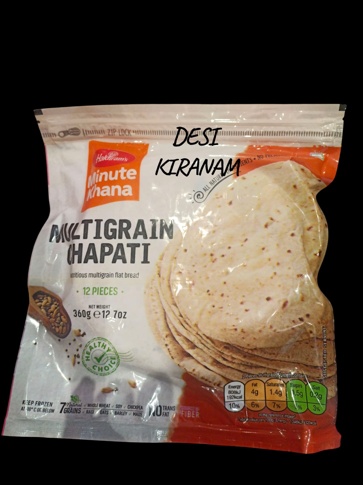 HALDIRAMS MULTIGRAIN CHAPATI 360G